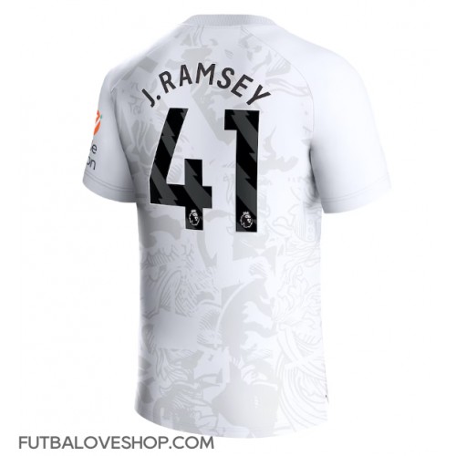 Dres Aston Villa Jacob Ramsey #41 Preč 2023-24 Krátky Rukáv